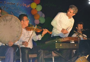 اجرای گروه موسیقی سنتی در ضیافت توچال 1396